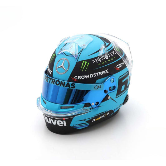 Mercedes AMG Replica Helmet George Russell (2023) in Blue