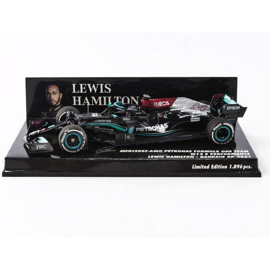 Mercedes AMG Petronas W12 E Performance Lewis Hamilton (Bahrain GP 2021) in Black