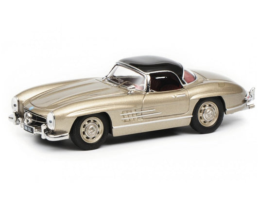 Mercedes Benz 300 SL Roadster Hardtop (1957) in Champagne Gold