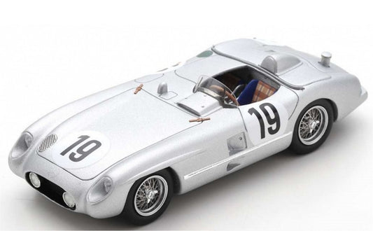 Mercedes Benz 300 SLR J.M. Fangio - S.Moss (#19 24H Le Mans 1955) in Silver