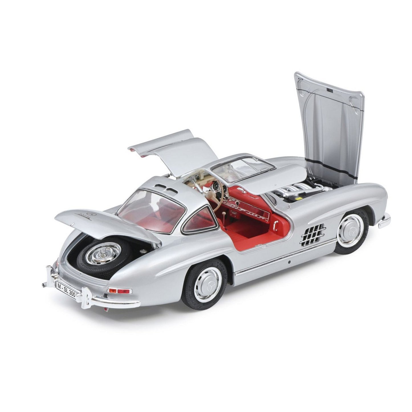 Mercedes Benz 300SL Gullwing in Silver