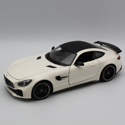 Mercedes Benz AMG GT R in pearl white