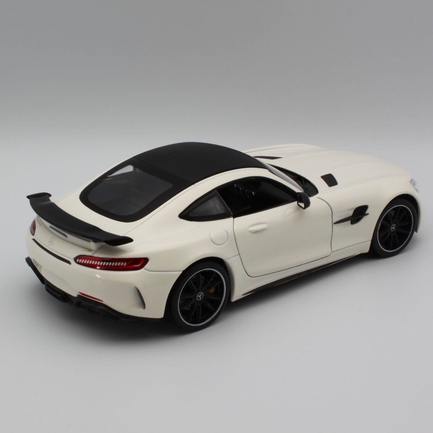 Mercedes Benz AMG GT R in pearl white