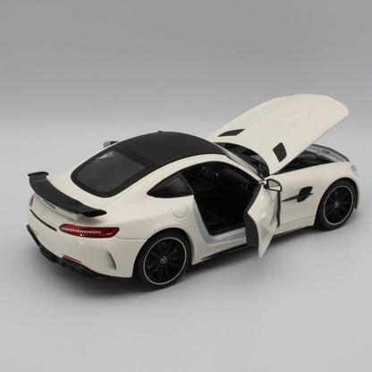 Mercedes Benz AMG GT R in pearl white