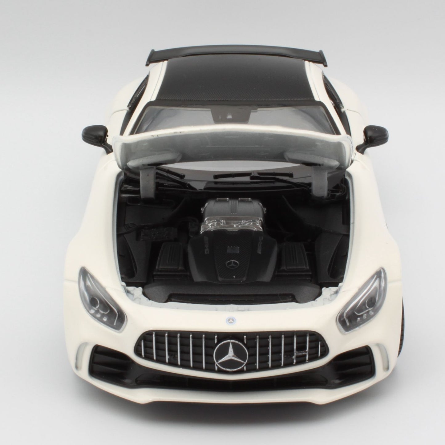 Mercedes Benz AMG GT R in pearl white