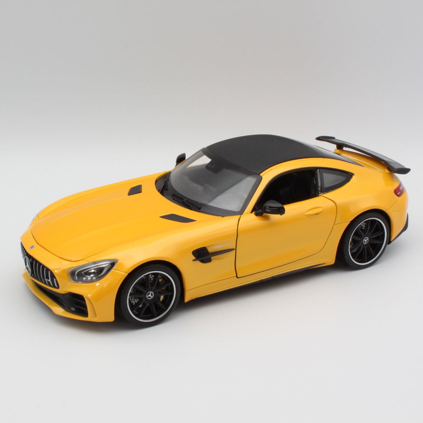 Mercedes Benz AMG GT R in yellow
