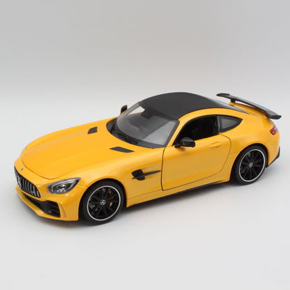 Mercedes Benz AMG GT R in yellow