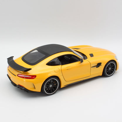 Mercedes Benz AMG GT R in yellow