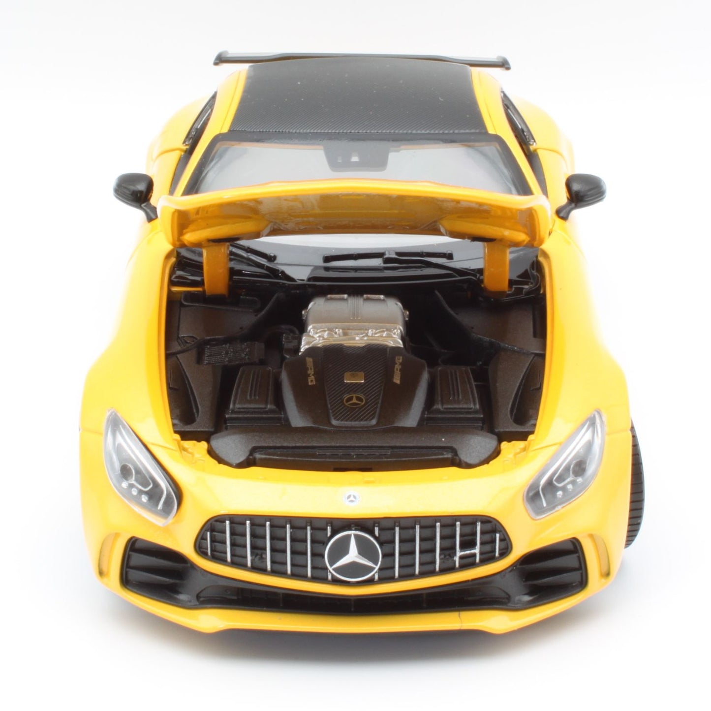 Mercedes Benz AMG GT R in yellow