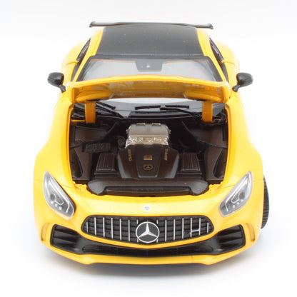 Mercedes Benz AMG GT R in yellow