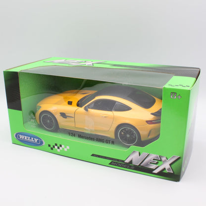 Mercedes Benz AMG GT R in yellow