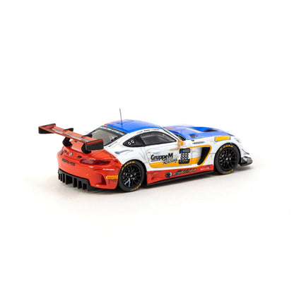 Mercedes Benz AMG GT3 GruppeM Racing T.Vautier/M.Engel/R.Marciello (Winner Suzuka 10H 2018) in White/Blue/Orange