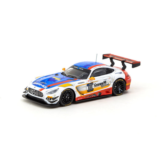 Mercedes Benz AMG GT3 GruppeM Racing T.Vautier/M.Engel/R.Marciello (Winner Suzuka 10H 2018) in White/Blue/Orange