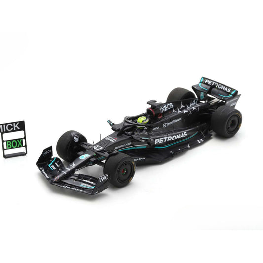 Mercedes Benz AMG Petronas W14 E Performance Mick Schumacher (No.47 With Pitboard Barcelona Test 2023) in Black