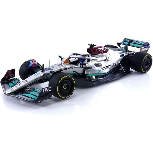 Mercedes Benz AMG W13 E George Russell (No.63 Miami GP 2022) in Silver