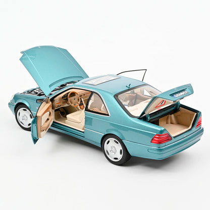 Mercedes Benz CL600 Coupe (1997) in Light Blue