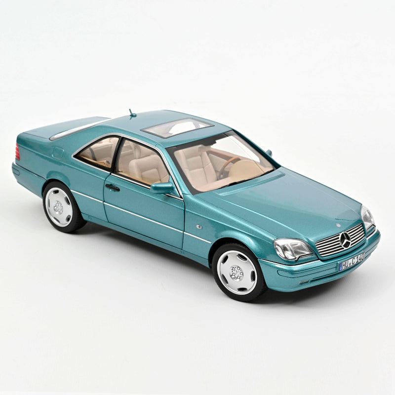 Mercedes Benz CL600 Coupe (1997) in Light Blue
