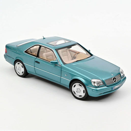 Mercedes Benz CL600 Coupe (1997) in Light Blue