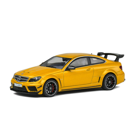 Mercedes Benz CL63 AMG Black Series in Yellow