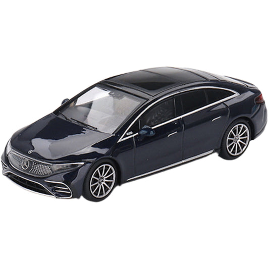 Mercedes Benz EQS 580 (4Matic RHD) in Nautical Blue