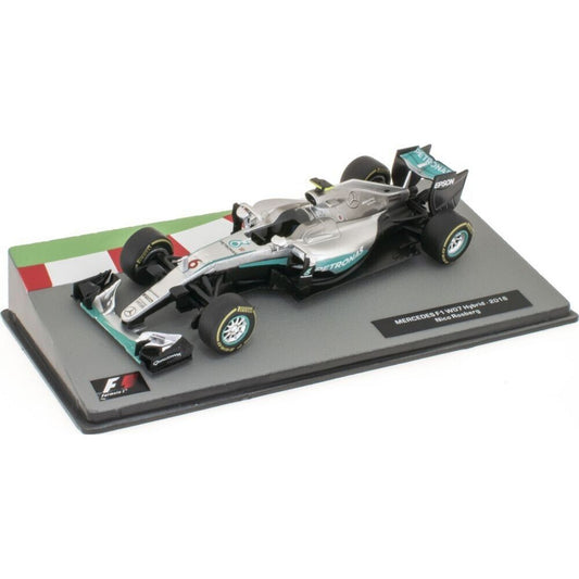 Mercedes Benz F1 W07 Hybrid Nico Rosberg (2016) in Silver