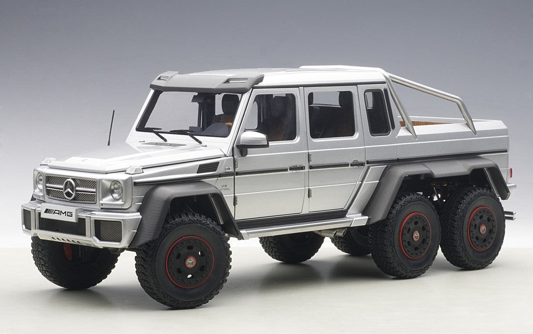 Mercedes Benz G63 AMG 6x6 (2013) in Silver