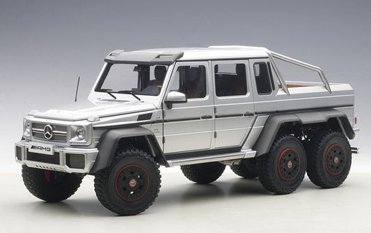 Mercedes Benz G63 AMG 6x6 (2013) in Silver