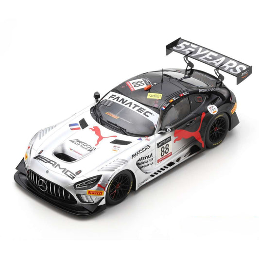 Mercedes Benz GT3 AMG R.Marciello/D.Juncadella/J.Gounon (Team AKKODIS ASP N.88 Winner 24H Spa 2022) in Silver/Black