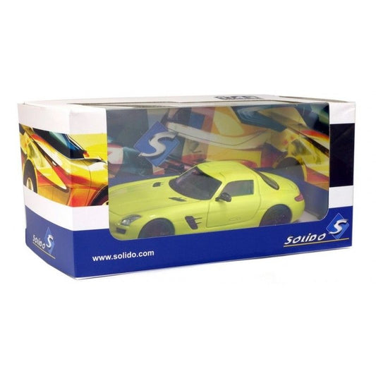 Mercedes Benz SLS AMG in Acid Yellow