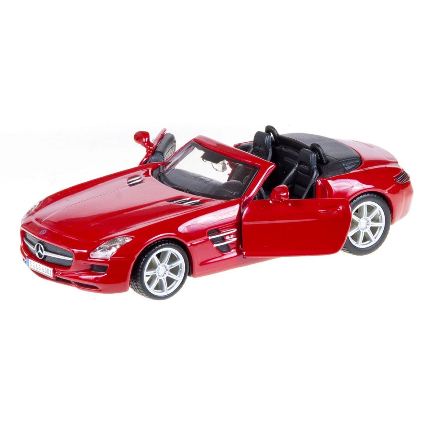 Mercedes Benz SLS AMG Roadster in Red
