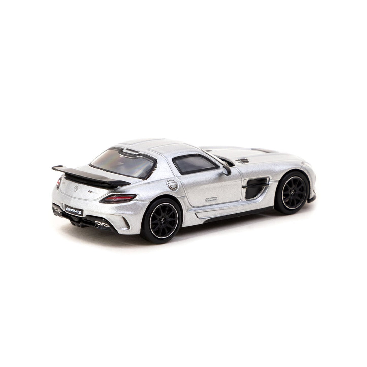 Mercedes Benz SLS AMG Coupe Black Series in Metallic Silver