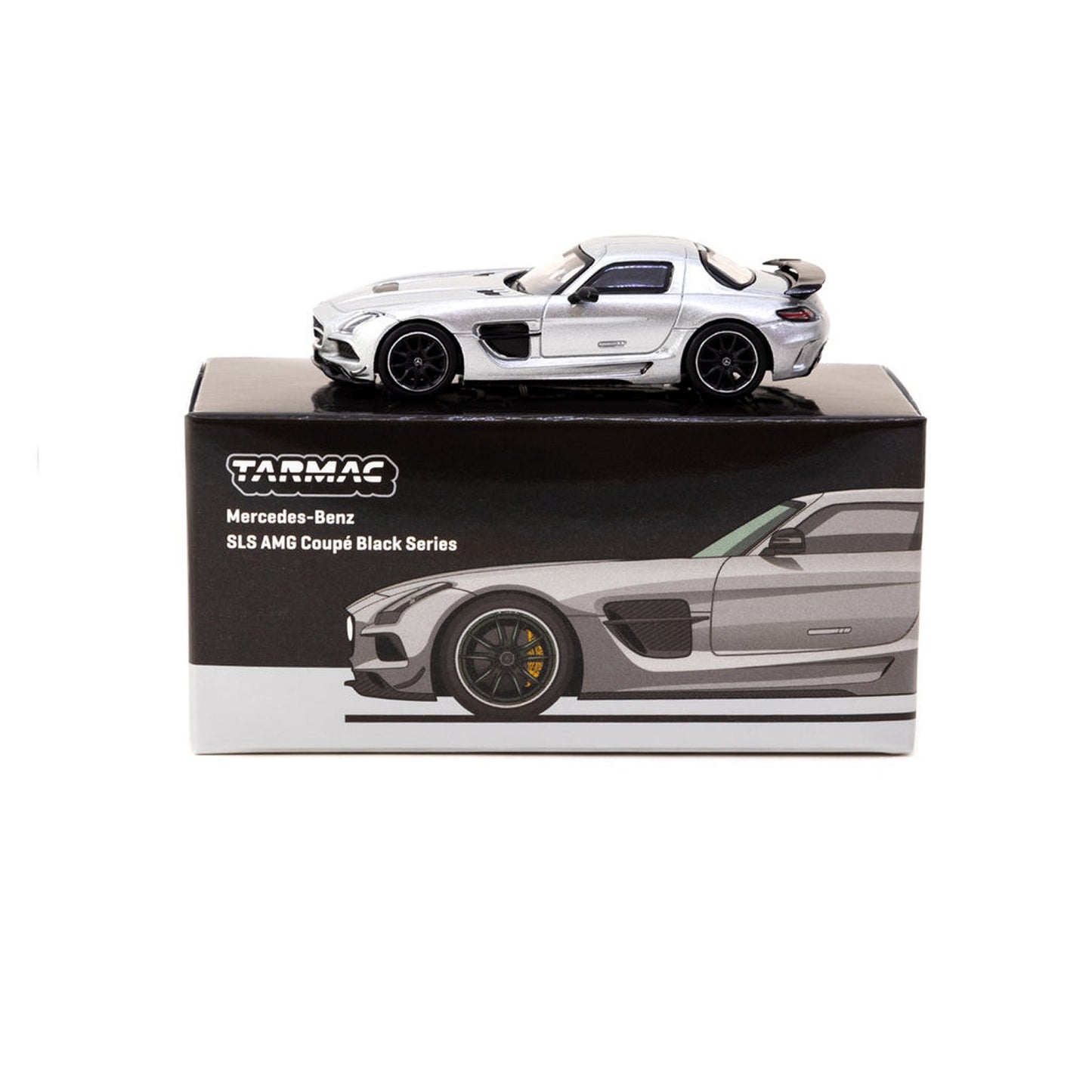 Mercedes Benz SLS AMG Coupe Black Series in Metallic Silver