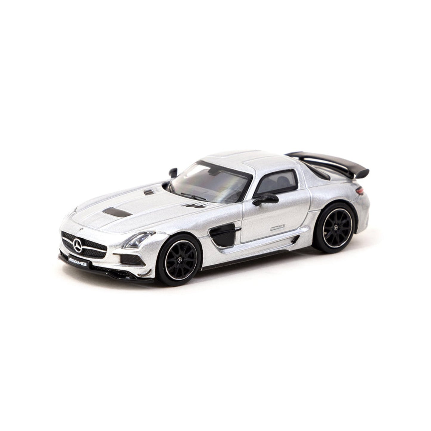 Mercedes Benz SLS AMG Coupe Black Series in Metallic Silver