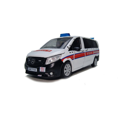 Mercedes Benz Vito (H.K. Police Dog Unit Patrol Mode With German Shepard Figure) in White