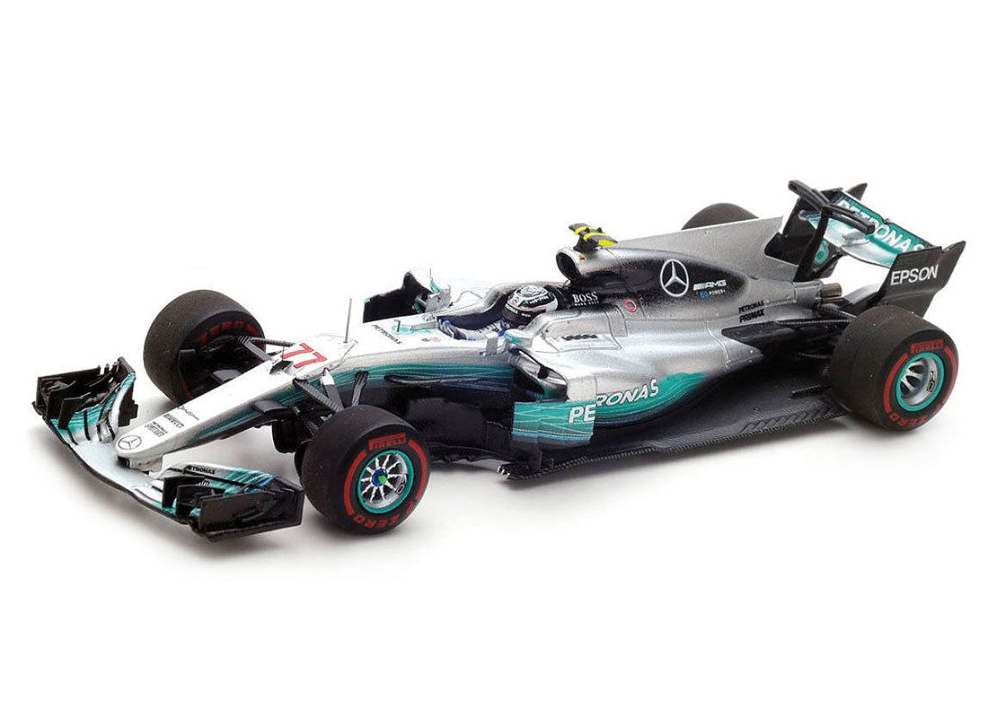 Mercedes W08 EQ Power+ Valtteri Bottas (Winner Russian GP 2017) in Silver