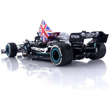 Mercedes F1 W12 E Lewis Hamilton (With Flag British GP 2021) in Black
