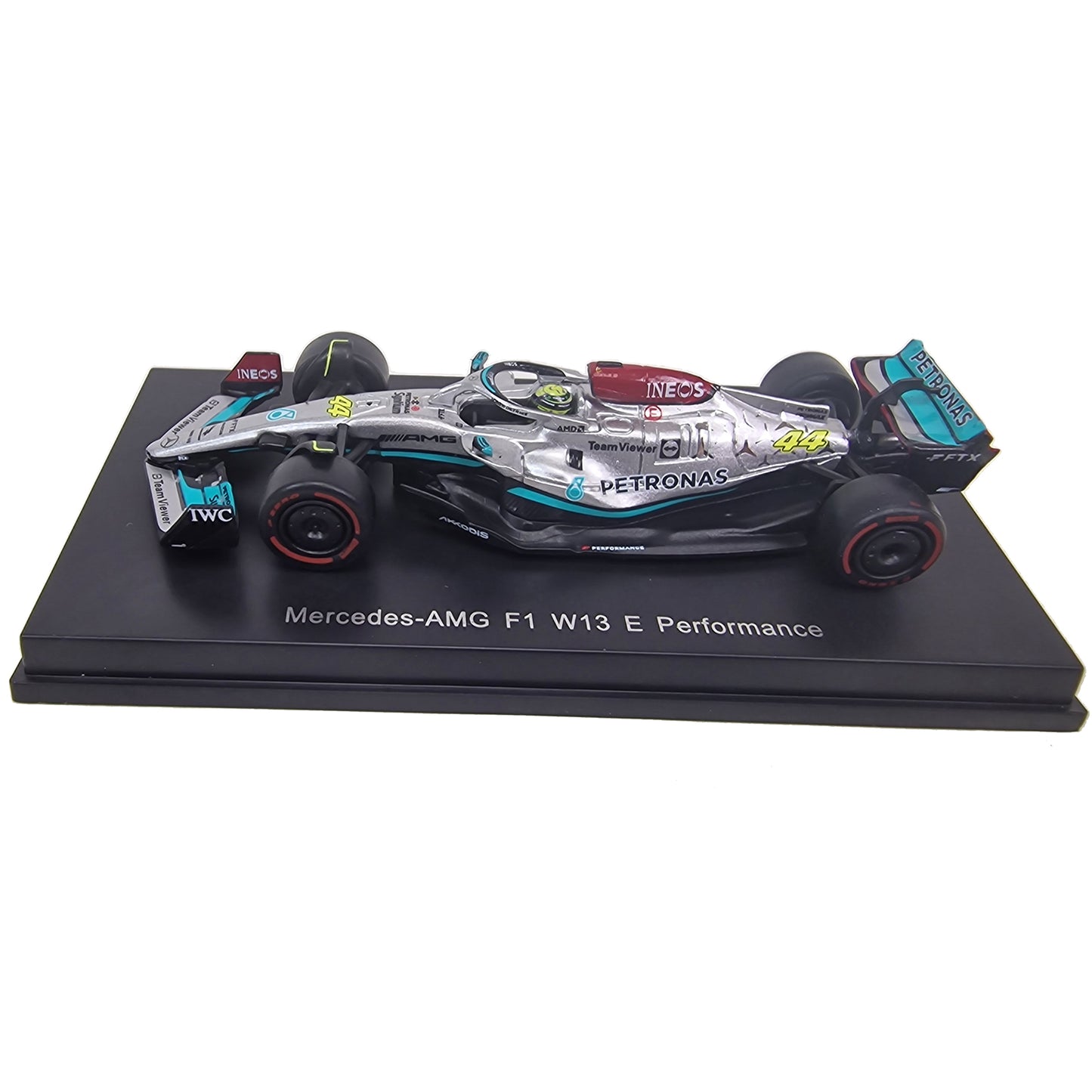 Mercedes Petronas F1 W13 E Performance Lewis Hamilton (No.44 2022) in Silver