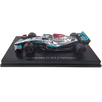 Mercedes Benz Petronas F1 W13 E Performance George Russell (No.63 2022) in Silver