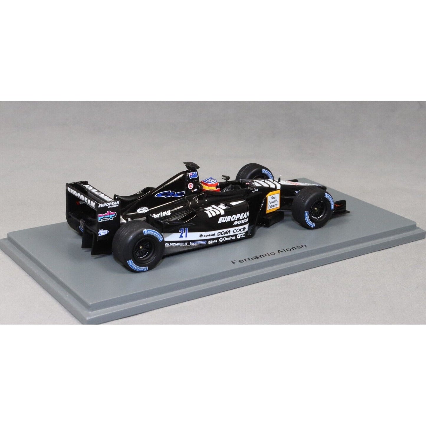 Minardi PS01 Fernando Alonso (Australian GP 2001) in Black