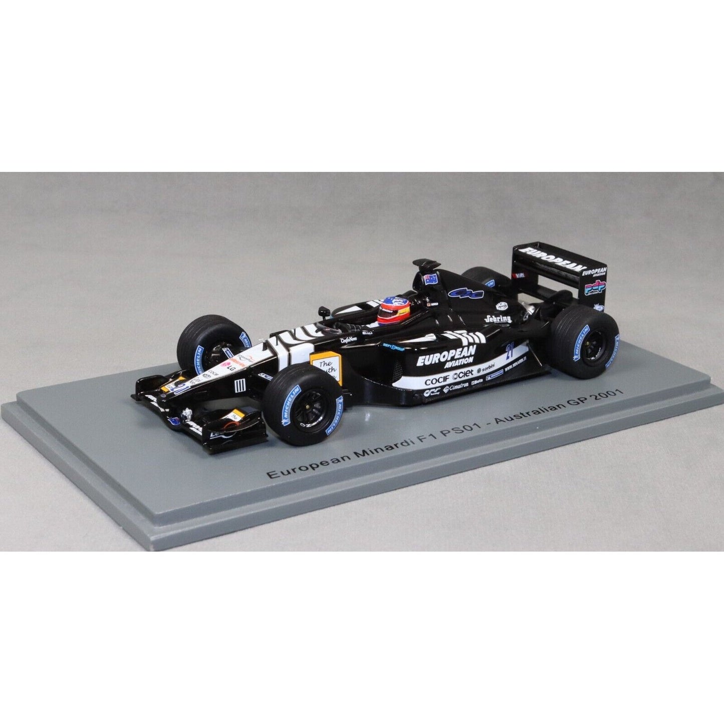 Minardi PS01 Fernando Alonso (Australian GP 2001) in Black