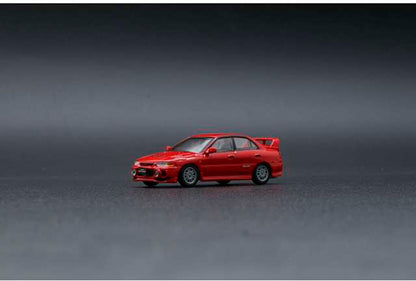 Mitsubishi Lancer Evolution IV (RHD) in Red