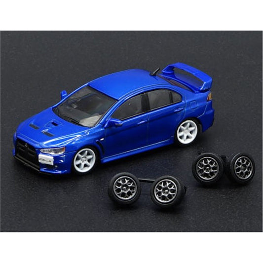 Mitsubishi Lancer Evolution X (RHD) in Blue