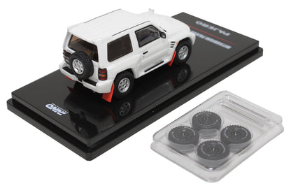 Mitsubishi Pajero Evolution in White