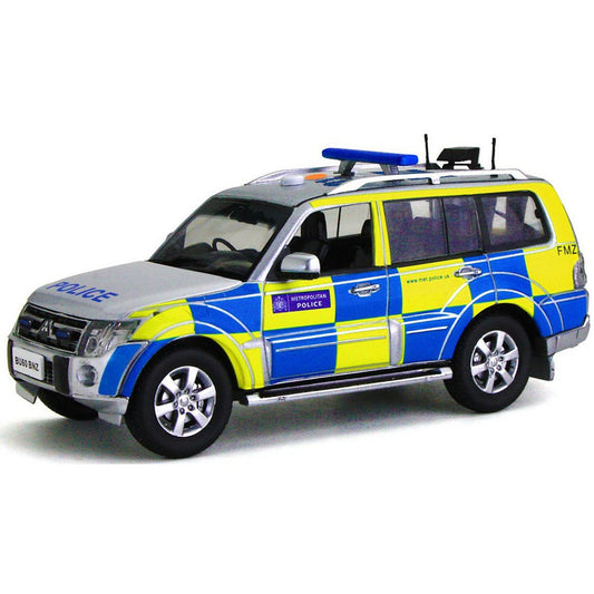 Mitsubishi Shogun Metropolitan Police in Silver/Blue/Yellow