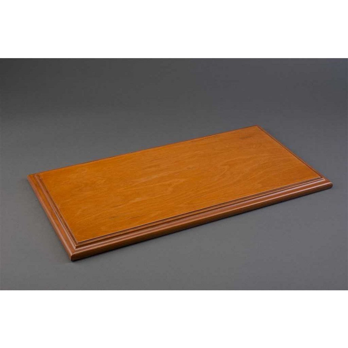 Molsheim Display Case With Cherry Wood Base (Wide Edge) in Brown