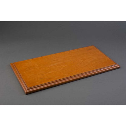 Molsheim Display Case With Cherry Wood Base (Wide Edge) in Brown
