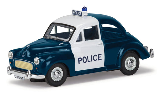 Morris Minor 1000 (Lothians and Peebles Constabulary) in Blue and White
