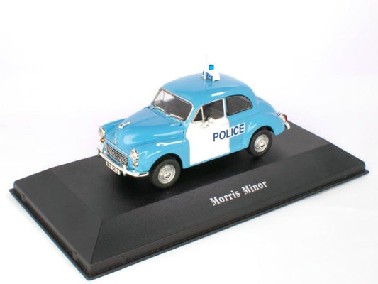 Morris Minor (British Police 1957) in Blue and White