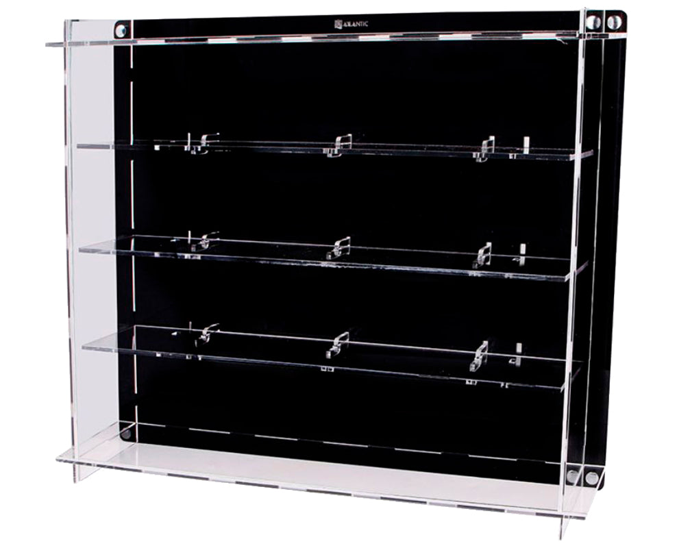 Multicase 8 Car Display Case in Black/Clear