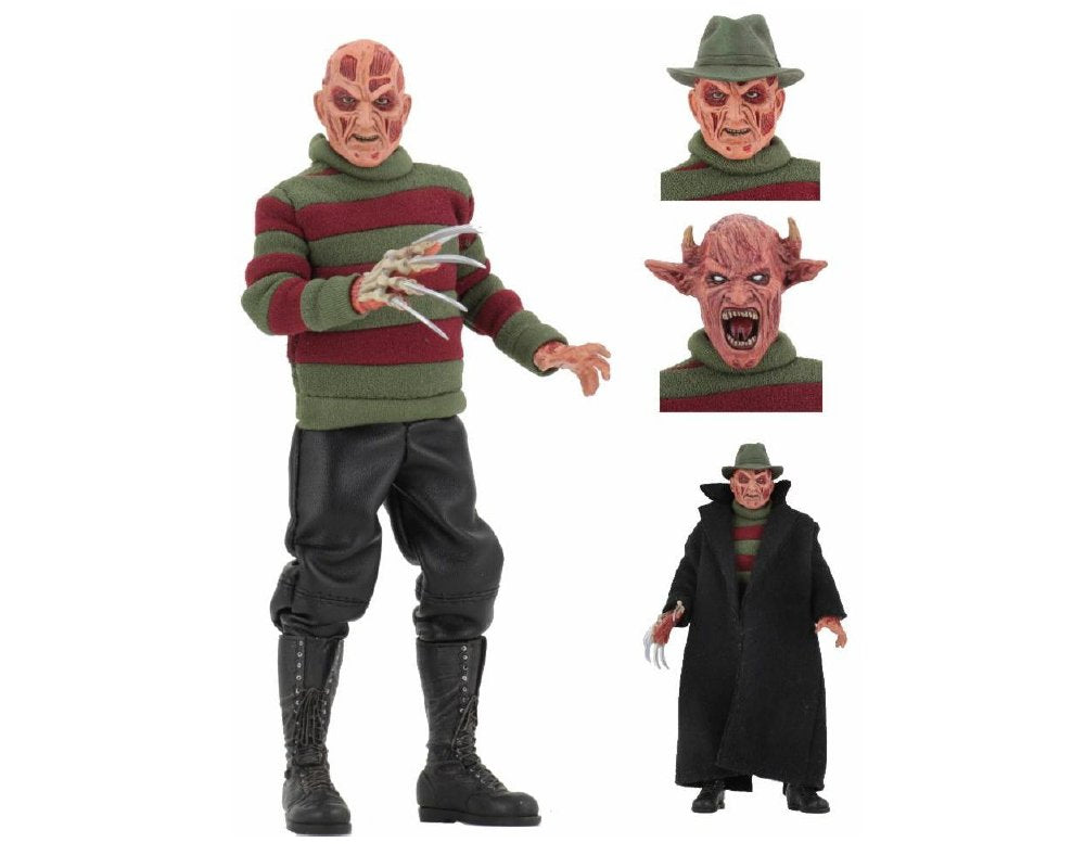 Freddy Krueger Clothed Poseable Figure From Nightmare On Elm Street Wes Craven's New Nightmare